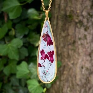 Pendentif fleurs