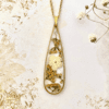 pendentif fleurs