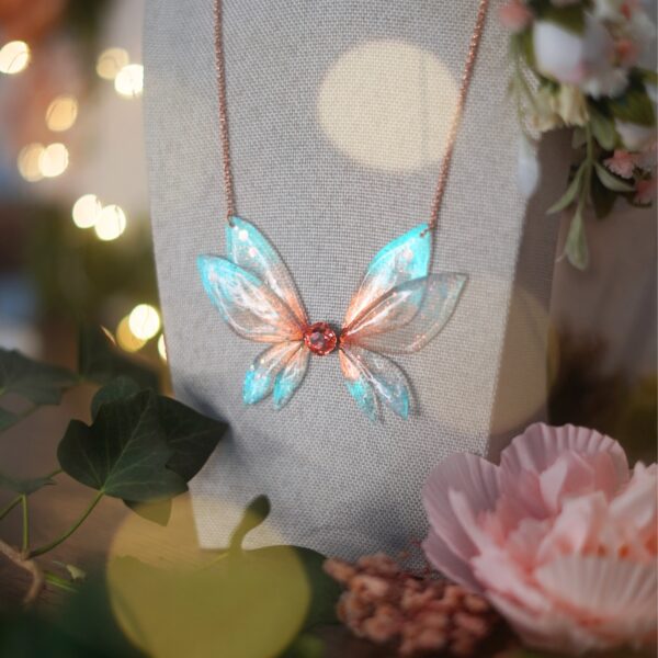 collier ailes de fée
