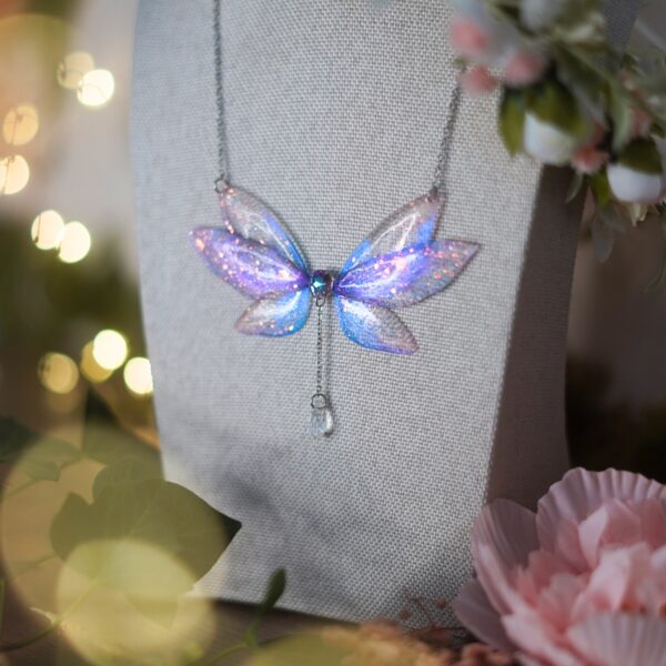 collier ailes de fée