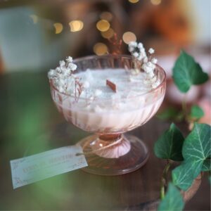 bougie fleur de coton