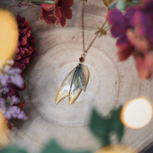 Collier ailes de fée