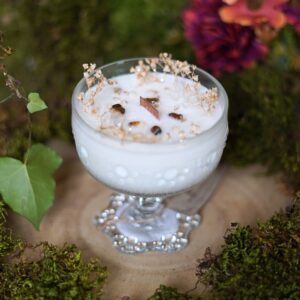 Bougie fleur de coton