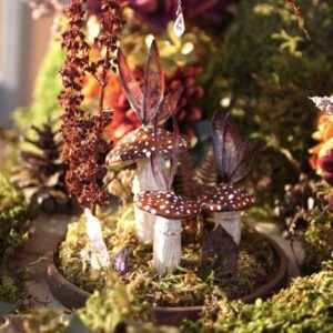 Dôme féerique champignon